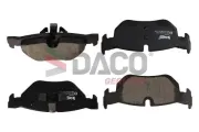 Bremsbelagsatz, Scheibenbremse Hinterachse DACO Germany 321526