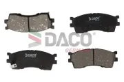 Bremsbelagsatz, Scheibenbremse Vorderachse DACO Germany 321722
