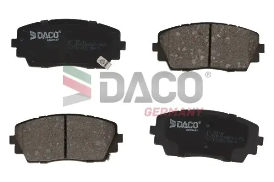 Bremsbelagsatz, Scheibenbremse Vorderachse DACO Germany 321726 Bild Bremsbelagsatz, Scheibenbremse Vorderachse DACO Germany 321726