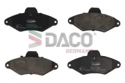 Bremsscheibe Hinterachse DACO Germany 602801