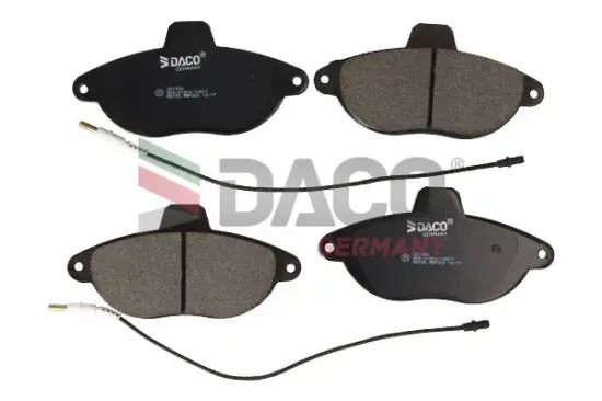 Bremsbelagsatz, Scheibenbremse Vorderachse DACO Germany 321934 Bild Bremsbelagsatz, Scheibenbremse Vorderachse DACO Germany 321934