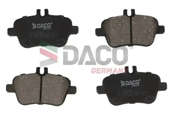 Bremsbelagsatz, Scheibenbremse Hinterachse DACO Germany 322348 Bild Bremsbelagsatz, Scheibenbremse Hinterachse DACO Germany 322348