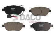 Bremsbelagsatz, Scheibenbremse DACO Germany 322377