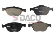 Bremsbelagsatz, Scheibenbremse Vorderachse DACO Germany 322560