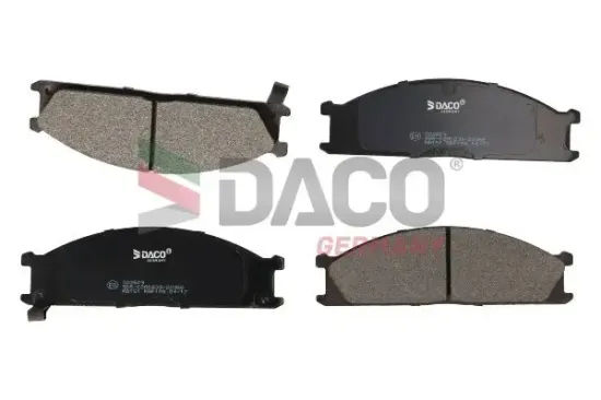 Bremsbelagsatz, Scheibenbremse Vorderachse DACO Germany 322609 Bild Bremsbelagsatz, Scheibenbremse Vorderachse DACO Germany 322609