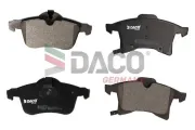 Bremsbelagsatz, Scheibenbremse Vorderachse DACO Germany 322703