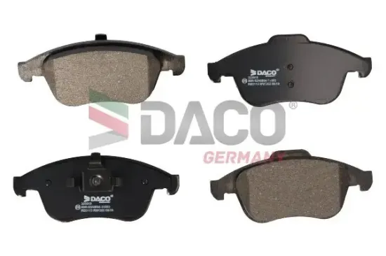 Bremsbelagsatz, Scheibenbremse Vorderachse DACO Germany 323019 Bild Bremsbelagsatz, Scheibenbremse Vorderachse DACO Germany 323019