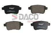 Bremsbelagsatz, Scheibenbremse Hinterachse DACO Germany 323025