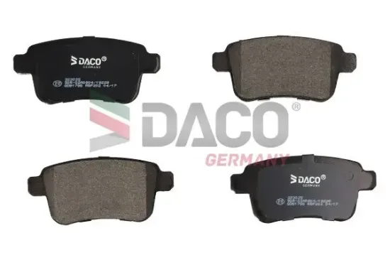 Bremsbelagsatz, Scheibenbremse Hinterachse DACO Germany 323025 Bild Bremsbelagsatz, Scheibenbremse Hinterachse DACO Germany 323025