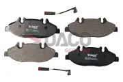Bremsbelagsatz, Scheibenbremse Vorderachse DACO Germany 323351