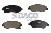 Bremsbelagsatz, Scheibenbremse DACO Germany 323624