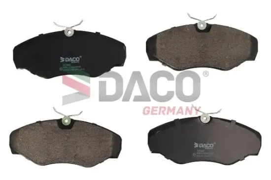 Bremsbelagsatz, Scheibenbremse Vorderachse DACO Germany 323626 Bild Bremsbelagsatz, Scheibenbremse Vorderachse DACO Germany 323626