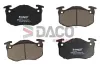Bremsbelagsatz, Scheibenbremse DACO Germany 323728