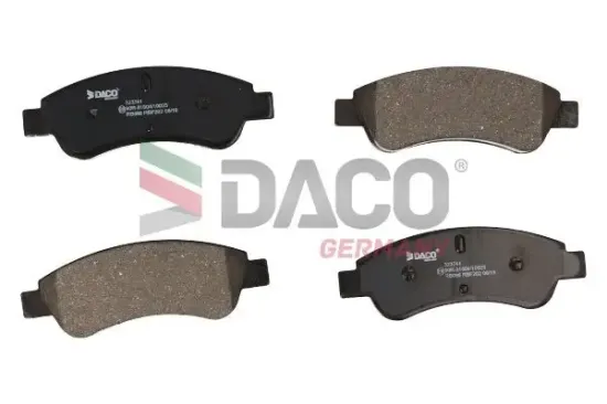 Bremsbelagsatz, Scheibenbremse DACO Germany 323741 Bild Bremsbelagsatz, Scheibenbremse DACO Germany 323741