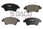 Bremsbelagsatz, Scheibenbremse Vorderachse DACO Germany 323951