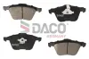 Bremsbelagsatz, Scheibenbremse Vorderachse DACO Germany 324112