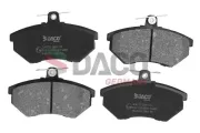 Bremsbelagsatz, Scheibenbremse Vorderachse DACO Germany 324725