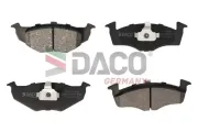 Bremsbelagsatz, Scheibenbremse DACO Germany 324737