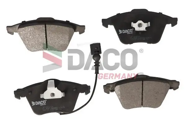 Bremsbelagsatz, Scheibenbremse Vorderachse DACO Germany 324771