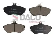 Bremsbelagsatz, Scheibenbremse DACO Germany 329966