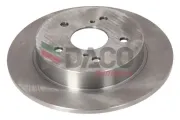 Bremsscheibe Hinterachse DACO Germany 600911