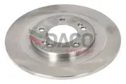 Bremsscheibe Hinterachse DACO Germany 601316