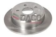 Bremsscheibe Hinterachse DACO Germany 601615