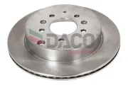 Bremsscheibe Hinterachse DACO Germany 602222