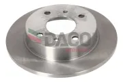 Bremsscheibe Hinterachse DACO Germany 602603
