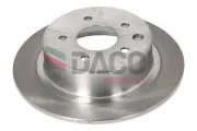 Bremsscheibe Hinterachse DACO Germany 602622