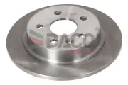Bremsscheibe Hinterachse DACO Germany 602726