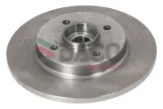 Bremsscheibe Hinterachse DACO Germany 602803