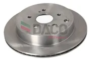 Bremsscheibe Hinterachse DACO Germany 603703