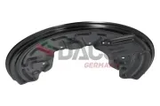 Spritzblech, Bremsscheibe Vorderachse links DACO Germany 610212
