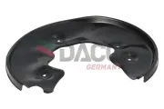 Spritzblech, Bremsscheibe Hinterachse rechts DACO Germany 610221