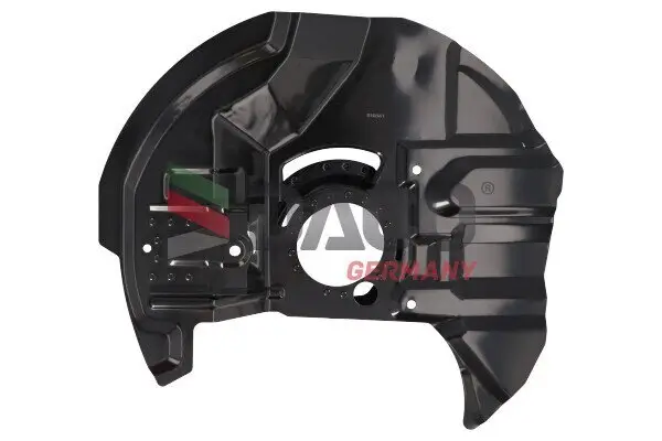 Spritzblech, Bremsscheibe Vorderachse links DACO Germany 610341