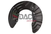 Spritzblech, Bremsscheibe Vorderachse links DACO Germany 610343