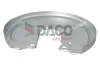 Spritzblech, Bremsscheibe Hinterachse links DACO Germany 610904 Bild Spritzblech, Bremsscheibe Hinterachse links DACO Germany 610904