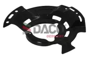 Spritzblech, Bremsscheibe Vorderachse rechts DACO Germany 611305