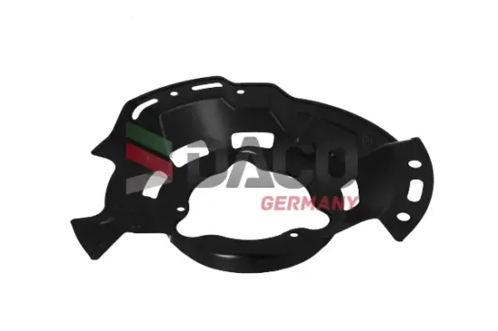 Spritzblech, Bremsscheibe Vorderachse links DACO Germany 611306 Bild Spritzblech, Bremsscheibe Vorderachse links DACO Germany 611306