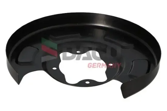 Spritzblech, Bremsscheibe Hinterachse rechts DACO Germany 611705 Bild Spritzblech, Bremsscheibe Hinterachse rechts DACO Germany 611705