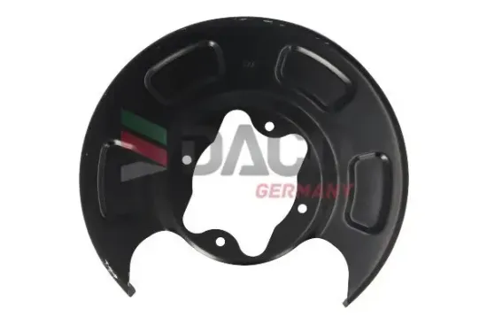 Spritzblech, Bremsscheibe Hinterachse rechts DACO Germany 611705 Bild Spritzblech, Bremsscheibe Hinterachse rechts DACO Germany 611705