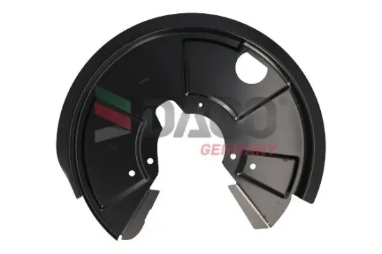 Spritzblech, Bremsscheibe Hinterachse rechts DACO Germany 612003 Bild Spritzblech, Bremsscheibe Hinterachse rechts DACO Germany 612003