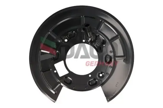 Spritzblech, Bremsscheibe Hinterachse links DACO Germany 612004 Bild Spritzblech, Bremsscheibe Hinterachse links DACO Germany 612004