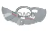 Spritzblech, Bremsscheibe Vorderachse links DACO Germany 612200 Bild Spritzblech, Bremsscheibe Vorderachse links DACO Germany 612200