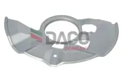 Spritzblech, Bremsscheibe Vorderachse links DACO Germany 612200