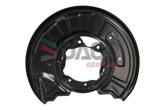 Spritzblech, Bremsscheibe Hinterachse rechts DACO Germany 612320 Bild Spritzblech, Bremsscheibe Hinterachse rechts DACO Germany 612320