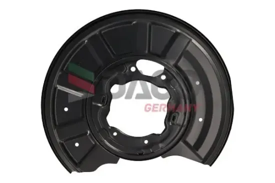 Spritzblech, Bremsscheibe Hinterachse rechts DACO Germany 612326 Bild Spritzblech, Bremsscheibe Hinterachse rechts DACO Germany 612326