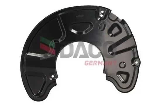 Spritzblech, Bremsscheibe Vorderachse links DACO Germany 612327 Bild Spritzblech, Bremsscheibe Vorderachse links DACO Germany 612327