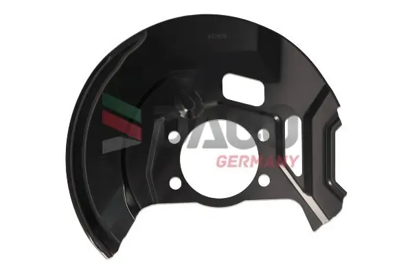 Spritzblech, Bremsscheibe Vorderachse links DACO Germany 612605